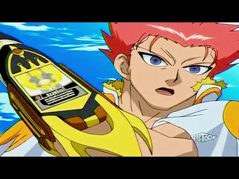 Samurai of Light takes on the Baron Ninja ( Shun and Baron vs Volt )