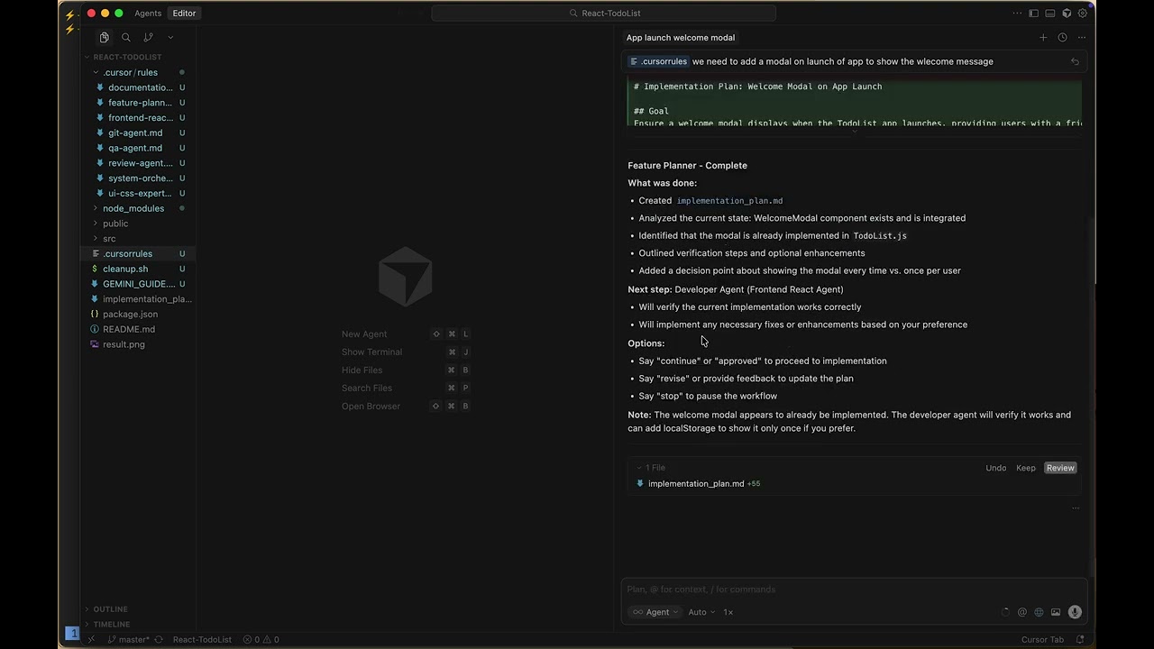 AI Agent Workflow Cursor Usage
