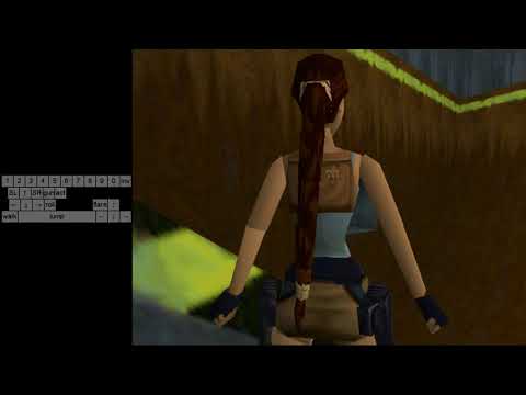 Tomb Raider 2 Glitched Tutorial Speedrun - Diving Area