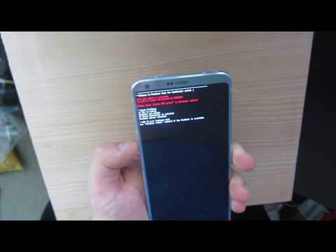 Fastboot mode LG G6