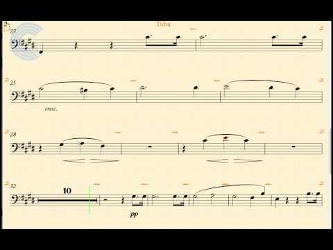 Tuba - Moonlight Sonata - Beethoven - Sheet Music & Chords