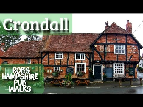 #54 Rob's Hampshire Pub Walks. The Crondall Castles Walk