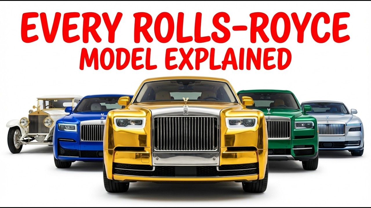 Every Rolls Royce Model Explained in 18 Minutes