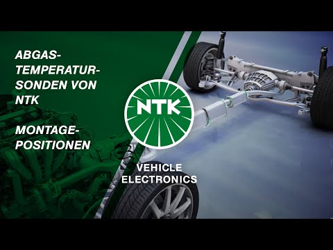 [DE] Abgas-Temperatursonden von NTK – Montagepositionen