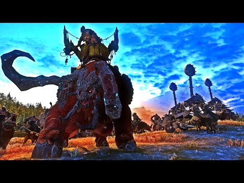 The Ogre Kingdoms Vs Kislev | Huge cinematic Siege Battle | Total War Warhammer 3