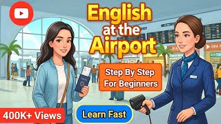 ✈️ Airport English: THE ULTIMATE Guide (Check-in to Arrival) for Beginners 