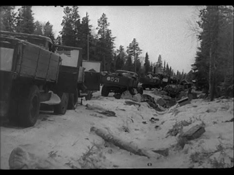 Sweden's only road west - World War II documentary
