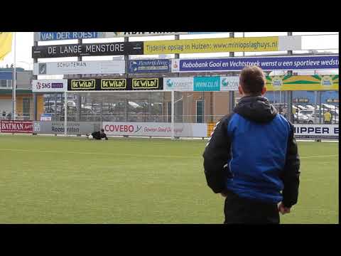 (L) Huizen JO15-1 vs ASC Nieuwland JO15-1 op 10-3-2018