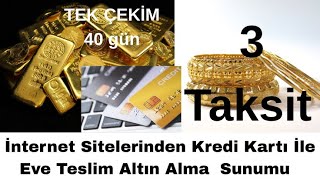 Yasal Vadeli Altın Alım Kıyalasmalı Eğitimi- Yatırım önerisi değildir
