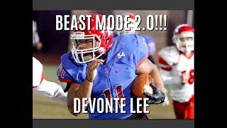 Devonte Lee Highlights || THE NEXT MARSHAWN LYNCH || Beast Mode 2.0