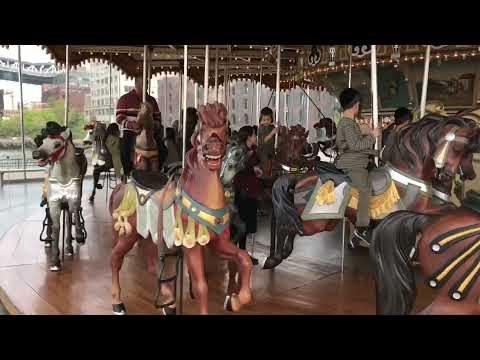 Trip to New York Manhattan Jane’s Carousel 2017