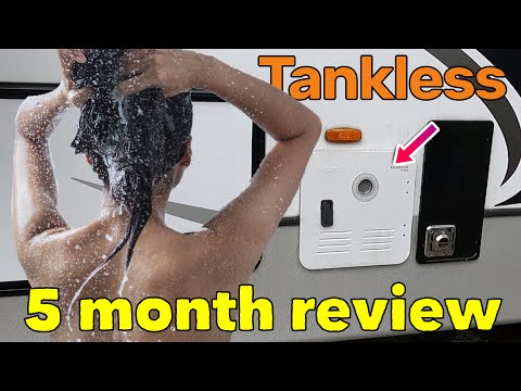 Fogatti tankless RV water heater review! RV life RV living