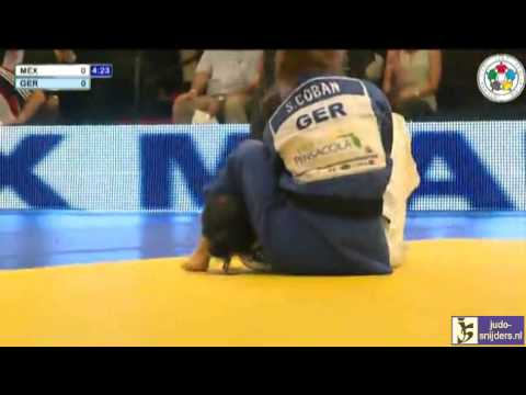 Judo 2013 Grand Prix Miami: Olvera (MEX) - Coban (GER) [-52kg] rep