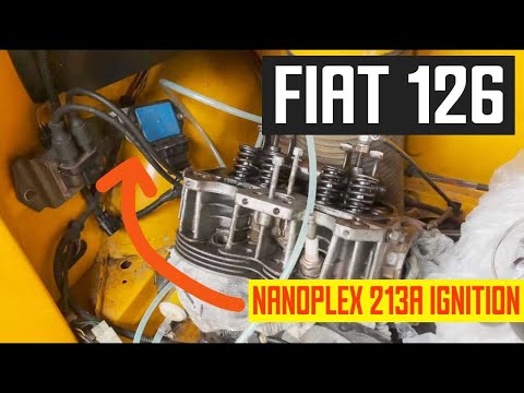 Inspecting Nanoplex 213a ignition on this rusty Fiat 126