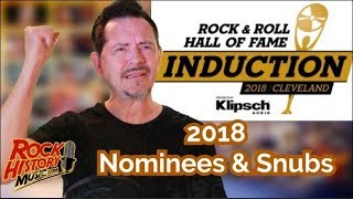 Rock Hall of Fame 2018 Nominees Revealed, Predictions and Snubs