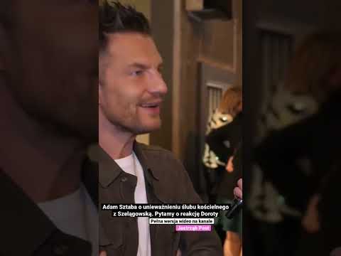 Adam Sztaba o unieważnieniu ślubu kościelnego z Szelągowską. Pytamy o reakcję Doroty #shorts