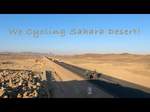 across Sahara desert with bicycle | Cycling Around The World | VLOG 8 🇸🇩
