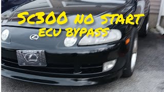 LEXUS SC300 /SC400 NO START ???  FUEL PUMP ECU BYPASS !!