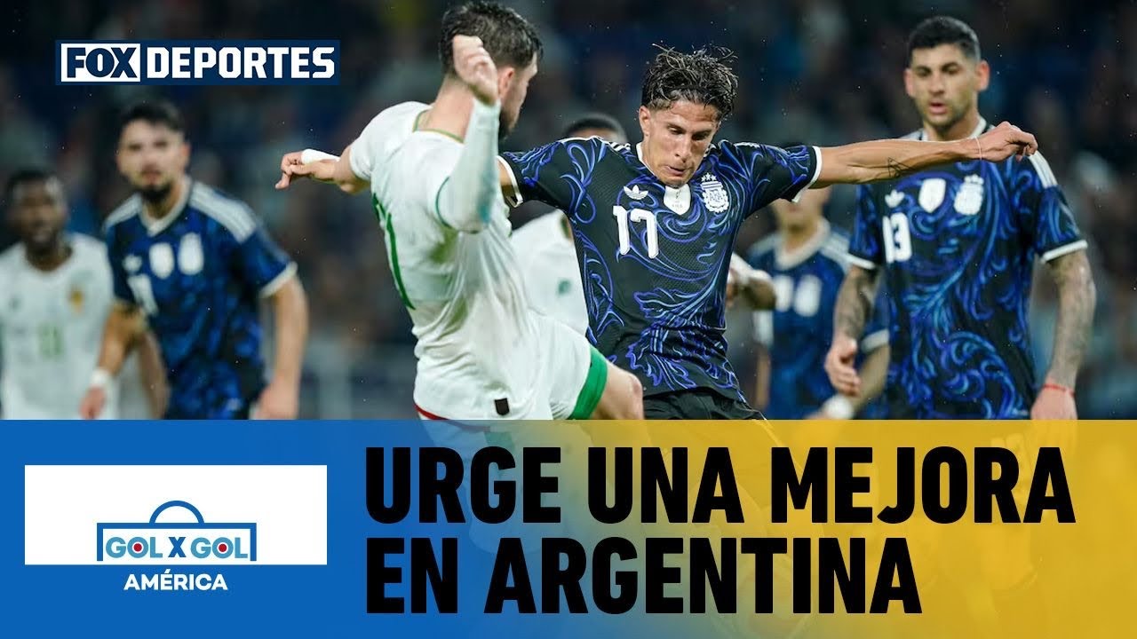 URGE UNA MEJORA. 👀 Argentina tuvo complicaciones para superar a Mauritania | GolXGol