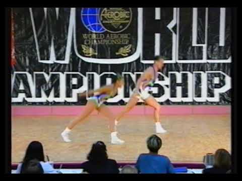 Konstantza Popova, Kaloyan Kaloyanov (Bulgaria) - 1998 ANAC World Aerobic Championship