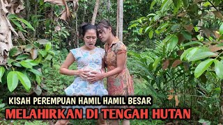 Download lagu THE STORY OF A LARGELY PREGNANT WOMAN || GIVING BIRTH ALONE IN THE FOREST - Horror short film 2025 mp3