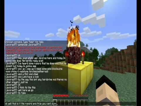 Minecraft-Does Herobrine realy exist ?!?