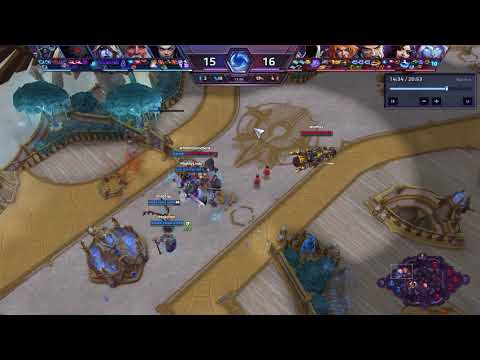 HOTS - Combo with Arrow + Li Ming + Sonya = 4 man kill