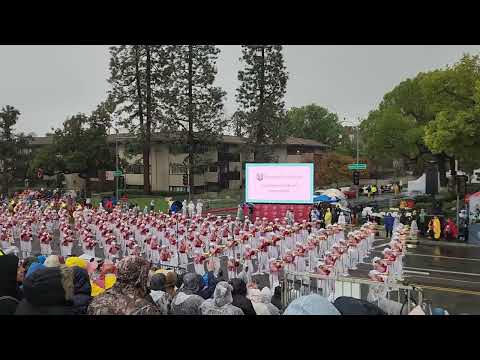 Pasadena City College Tournament of Roses Honor Band 2026 Rose Parade Performance