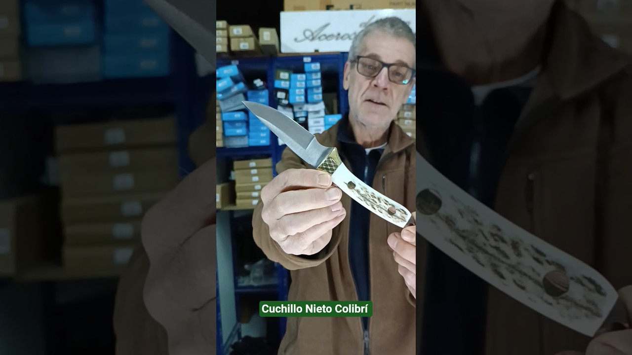 MIGUEL NIETO COLTELLO COLIBRÌ CORNO DI CERVO