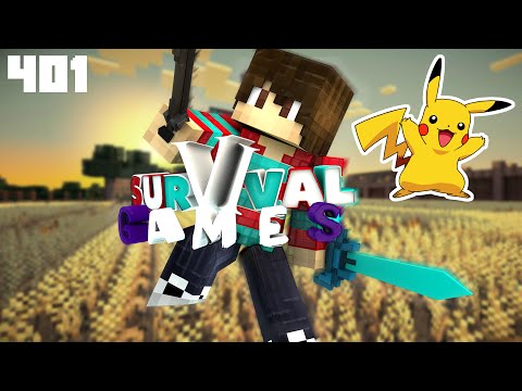 Minecraft Survival Games w/Zach! Game 401 - Pikachu Power!