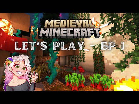 Insane Medieval Minecraft Modpack | EP#1 - Cows vs Villagers!