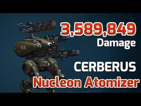 3.5 Million Damage Cerberus Nucleon Atomizer