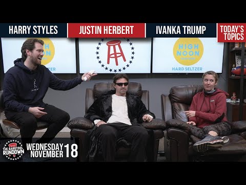 Harry Styles, Ivanka's Fart, and Soul-less Cycle Instructors - Barstool Rundown - November 18, 2020