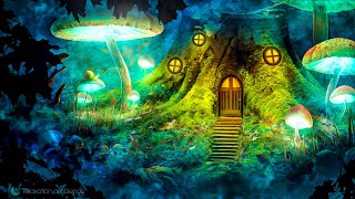 Enchanted Forest Ambience 🍄✨ Magical Fairy Ambience Sounds &amp; Mystical Meditation Music 🌲🎧 10 Hours