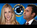 Ann Coulter Says She Wouldn’t Vote For  Vivek Ramaswamy ‘Because He's Indian'