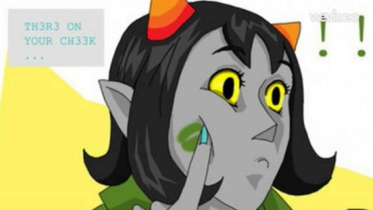 Strong lips Homestuck comic