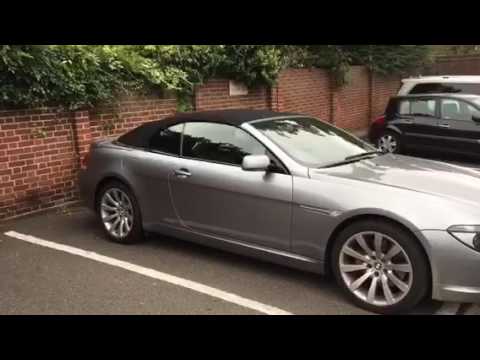 Soft Top not locked - problem with BMW 6 Series