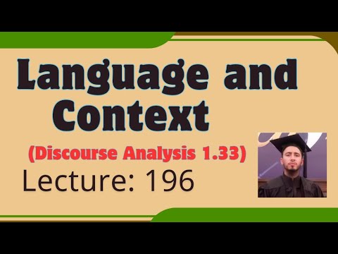 What is meant by Language and Context?|  by Muhammad Alamgir