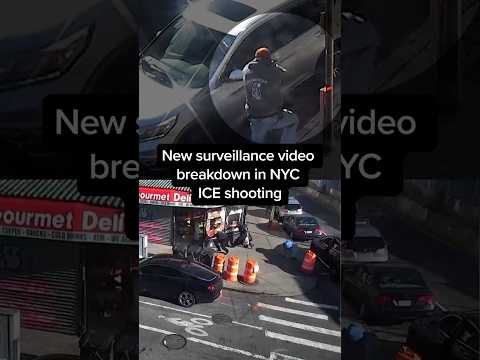 New surveillance video breakdown in NYC ICE shooting