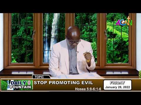 DAILY FOUNTAIN OF JANUARY 28, 2022 - THE VEN. EMMANUEL YUNANA