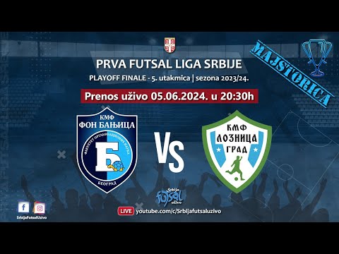 PLAYOFF FINALE 5 KMF FON Banjica - KMF Loznica Grad | Prva futsal liga Srbije