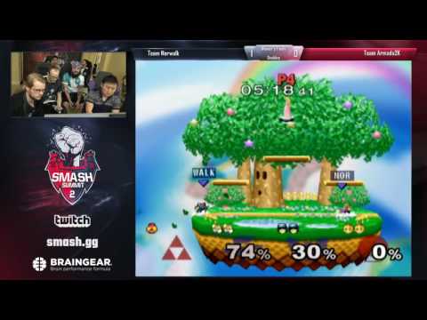 Armada/Mew2king vs Mango/S2J - Doubles Winners Finals - Smash Summit 2