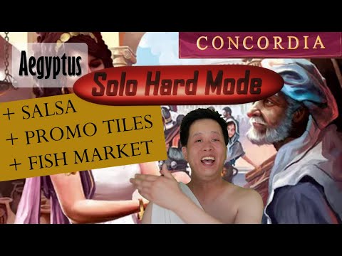 Beating Concordia Solitaria with ALL the expansions! (Solo Hard Mode)