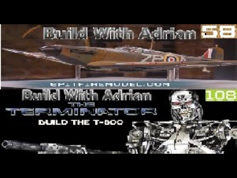 BUILD THE SPITFIRE Mk 1A Issue 058 & Terminator Issue 108
