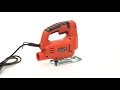 Black+Decker 60mm 400W Variable Speed Jigsaw, JS20-IN