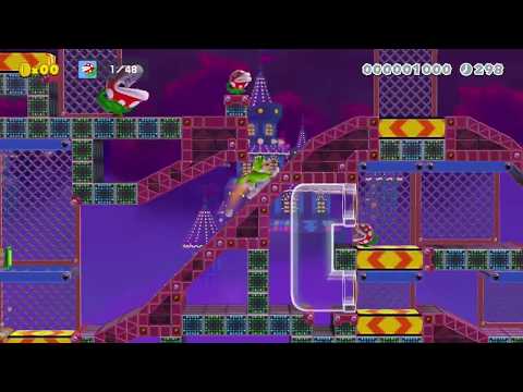 倒せ!パックン48(全自動 操作禁止 Automatic) by se550 - Super Mario Maker 2 - No Commentary 1ca