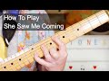 'She Saw Me Coming' Rolling Stones Guitar Lesson