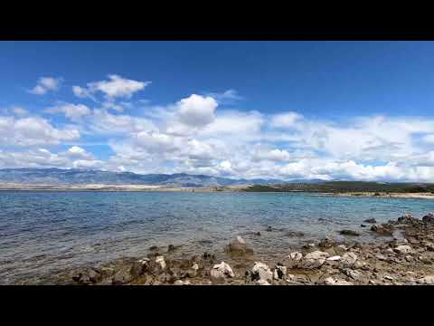 Mandre Beach Mišnjak / Island Pag / Croatia