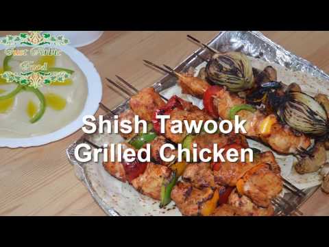 Shish Tawook Chicken Skewers - Lebanese and Syrian...