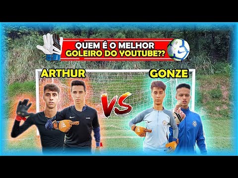 ARTHUR VS GONZE WHO IS YOUTUBE'S BEST GOALKEEPER? FOOTBALL CHALLENGES